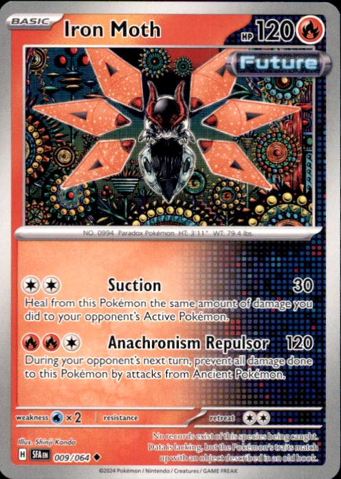 Iron Moth – Shrouded Fable #009/064 Pokémon Card – Shrouded Fable