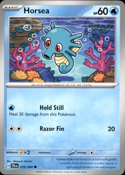 Horsea – Shrouded Fable #010/064 Pokémon Card – Shrouded Fable