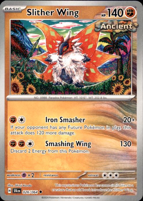 Slither Wing – Shrouded Fable #026/064 Pokémon Card – Shrouded Fable