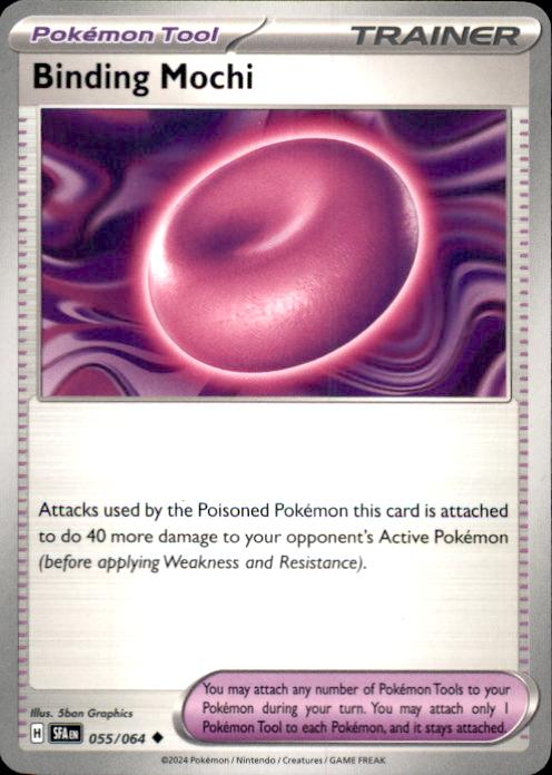 Binding Mochi – Shrouded Fable #055/064 Pokémon Card – Shrouded Fable