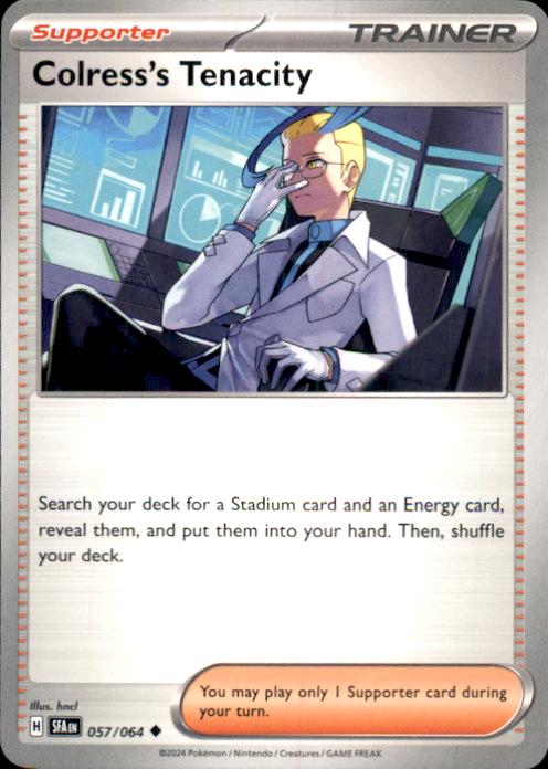 Colress's Tenacity – Shrouded Fable #057/064 Pokémon Card – Shrouded Fable