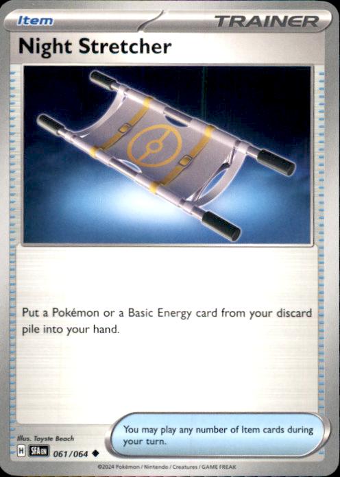 Night Stretcher – Shrouded Fable #061/064 Pokémon Card – Shrouded Fable