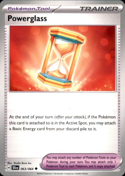 Powerglass – Shrouded Fable #063/064 Pokémon Card – Shrouded Fable