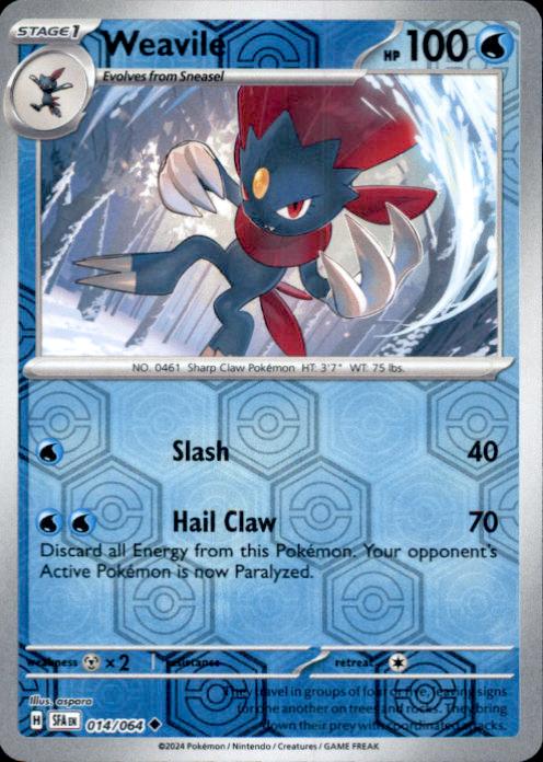 SV: Shrouded Fable- #014/064 Weavile