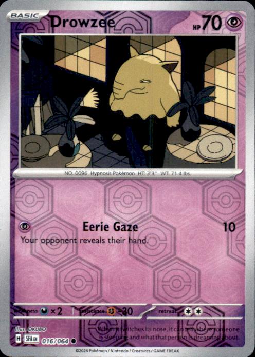 SV: Shrouded Fable- #016/064 Drowzee