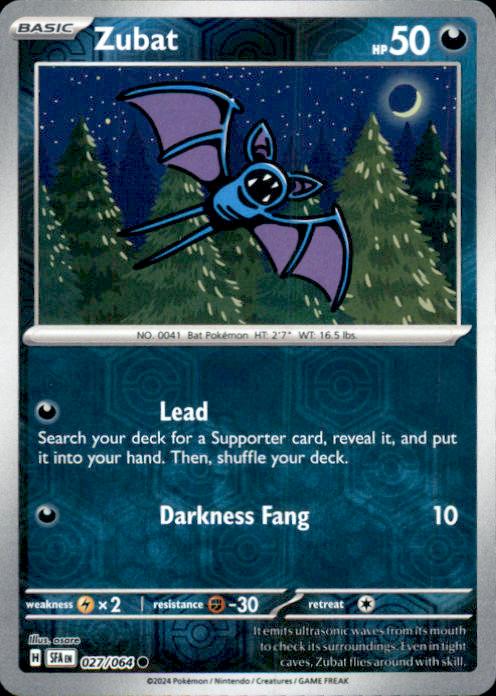 SV: Shrouded Fable- #027/064 Zubat