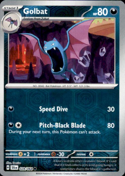 SV: Shrouded Fable- #028/064 Golbat