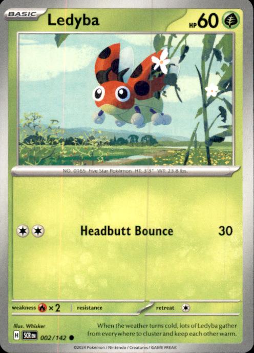 SV07: Stellar Crown- #002/142 Ledyba
