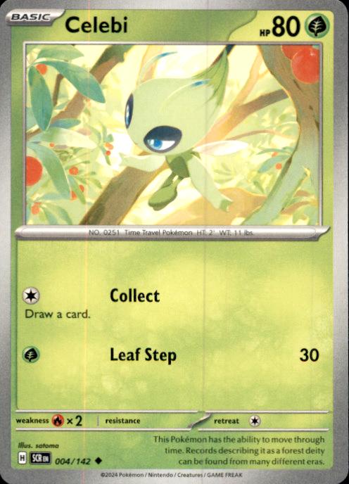 SV07: Stellar Crown- #004/142 Celebi