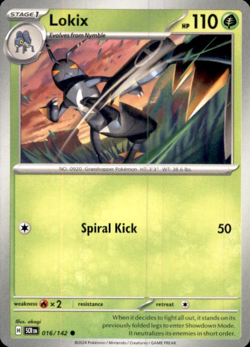 SV02: Paldea Evolved- #021/193 Lokix