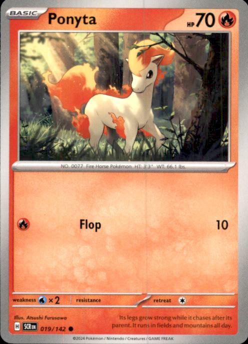 SV07: Stellar Crown- #019/142 Ponyta