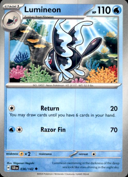 SV07: Stellar Crown- #036/142 Lumineon