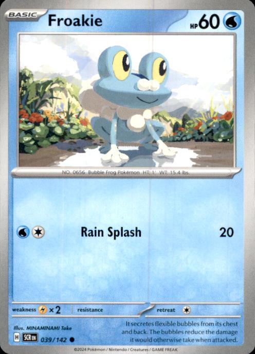 SV07: Stellar Crown- #039/142 Froakie