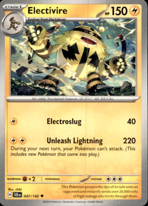 SV07: Stellar Crown- #047/142 Electivire