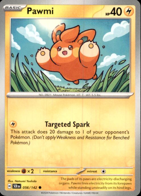 SV07: Stellar Crown- #056/142 Pawmi
