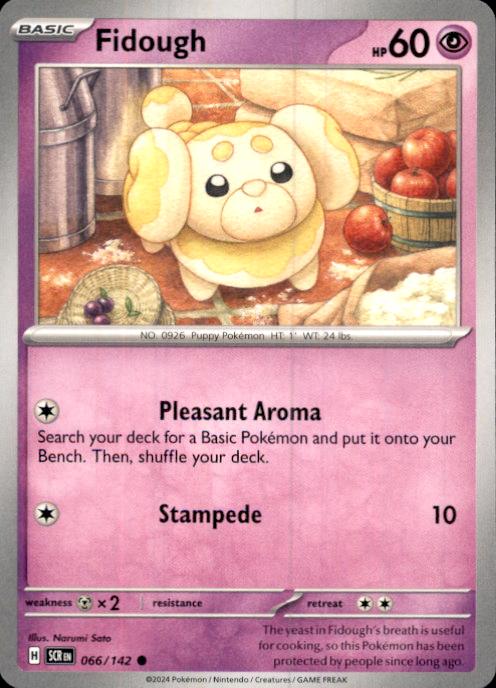 SV07: Stellar Crown- #066/142 Fidough