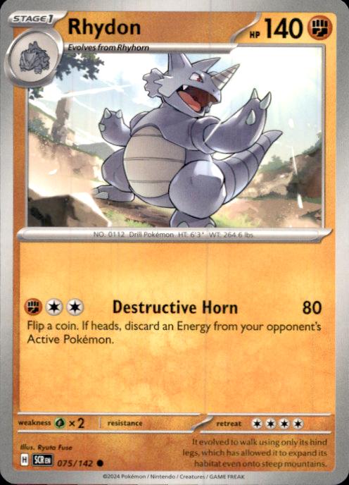 SV07: Stellar Crown- #075/142 Rhydon