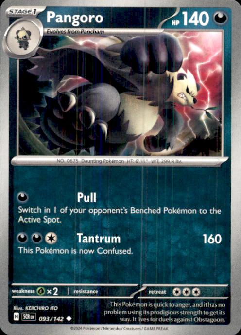 SV07: Stellar Crown- #093/142 Pangoro