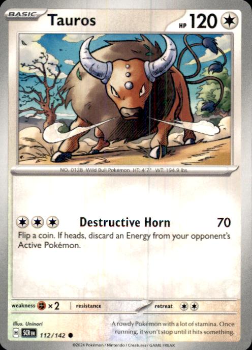 SV07: Stellar Crown- #112/142 Tauros