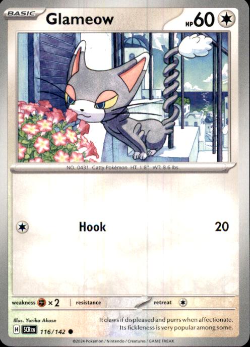 SV07: Stellar Crown- #116/142 Glameow