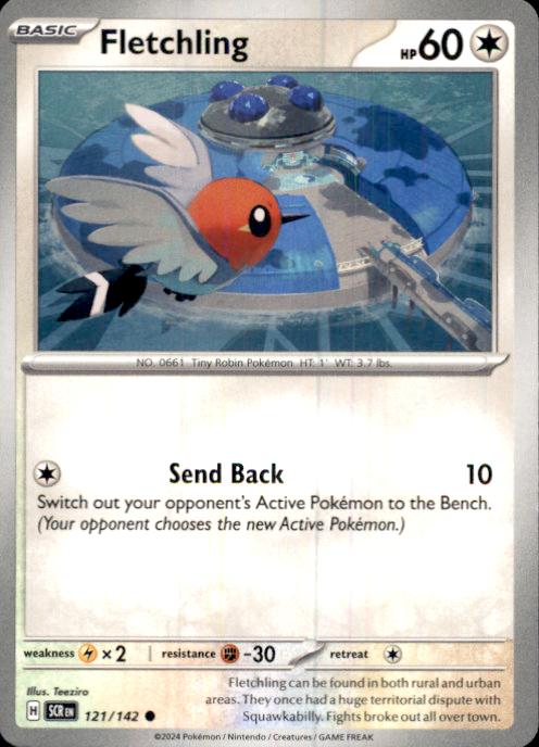 SV07: Stellar Crown- #121/142 Fletchling