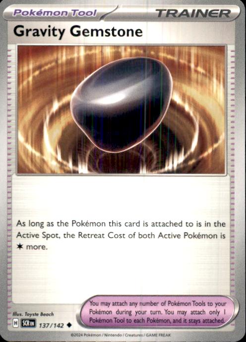 SV07: Stellar Crown- #137/142 Gravity Gemstone