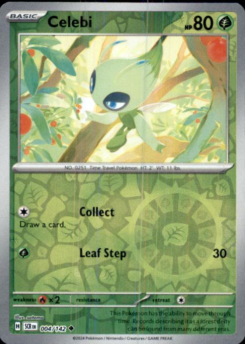 SV07: Stellar Crown- #004/142 Celebi