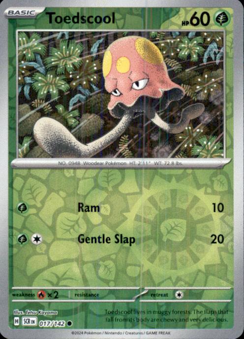 SV07: Stellar Crown- #017/142 Toedscool