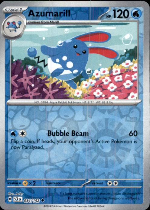 SV07: Stellar Crown- #034/142 Azumarill