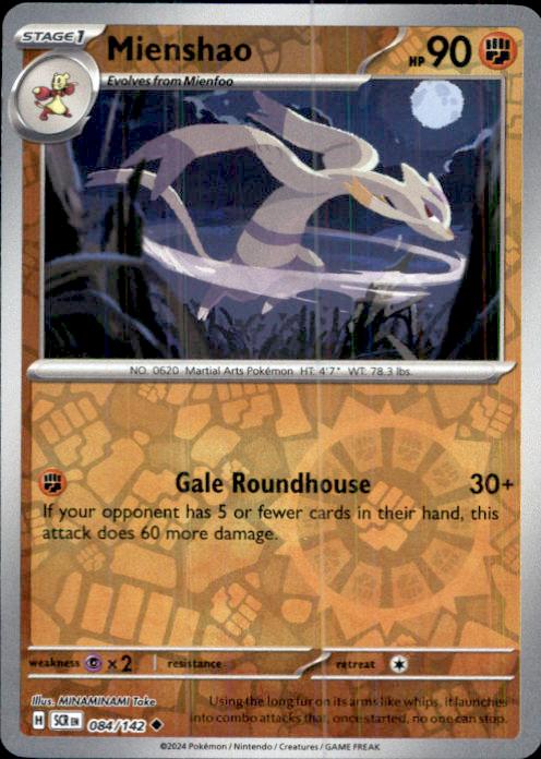 SV07: Stellar Crown- #084/142 Mienshao