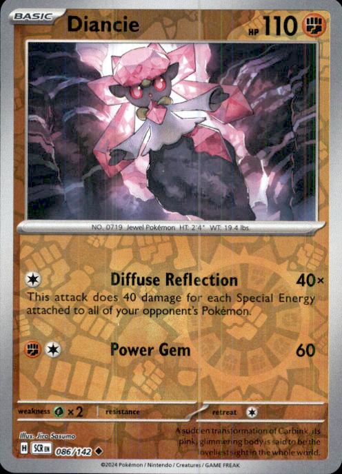 SV07: Stellar Crown- #086/142 Diancie