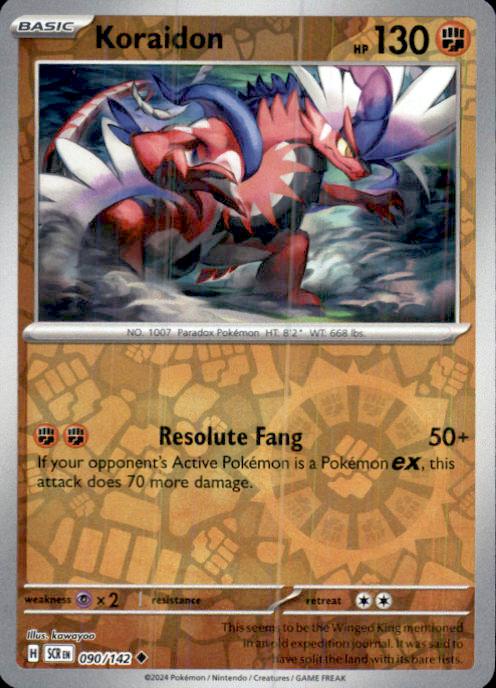 SV07: Stellar Crown- #090/142 Koraidon