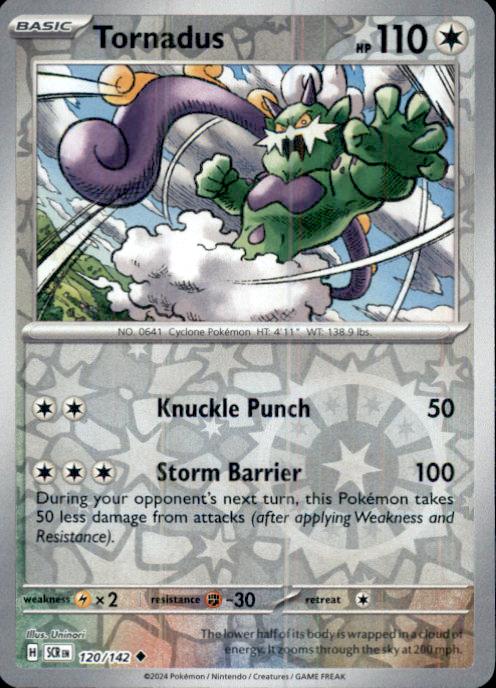 SV07: Stellar Crown- #120/142 Tornadus