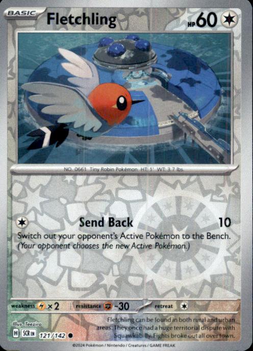 SV07: Stellar Crown- #121/142 Fletchling