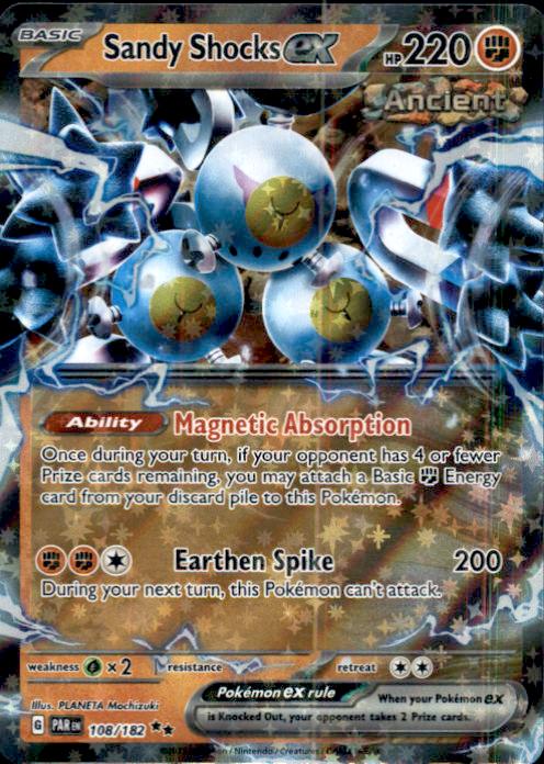 SV04: Paradox Rift- #108/182 Sandy Shocks ex