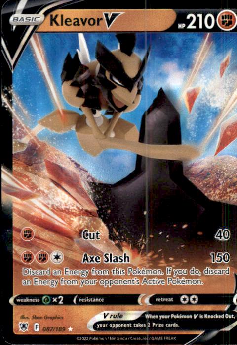 SWSH10: Astral Radiance- #087/189 Kleavor V