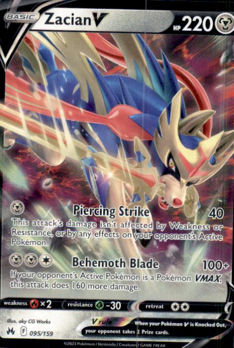 Crown Zenith- #095/159 Zacian V