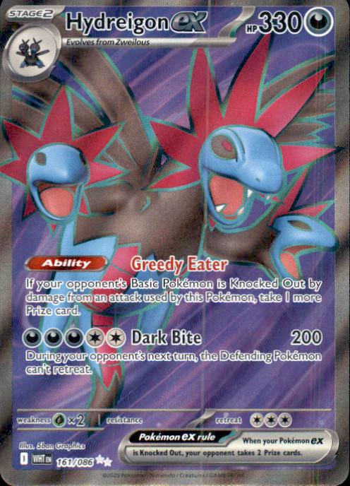SV: White Flare- #161/086 Hydreigon ex