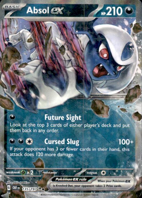 SV03: Obsidian Flames- #135/197 Absol ex