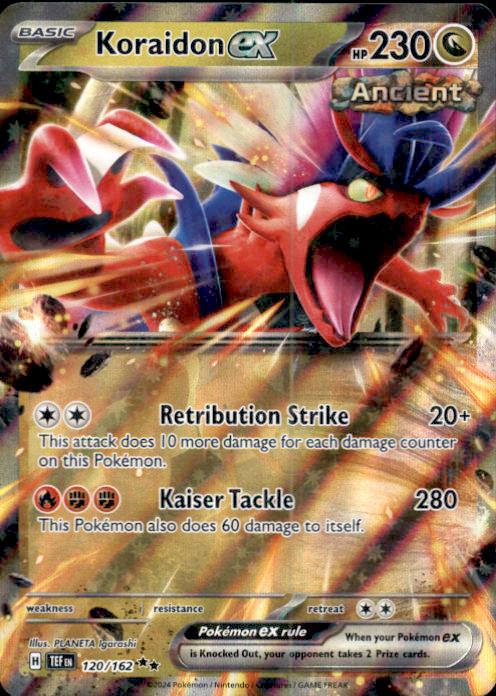 SV05: Temporal Forces- #120/162 Koraidon ex