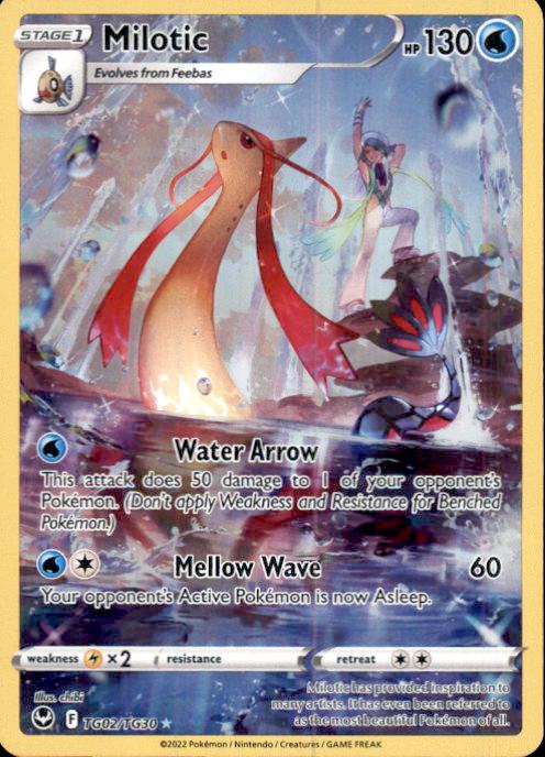 SWSH12: Silver Tempest Trainer Gallery- #TG02/TG30 Milotic