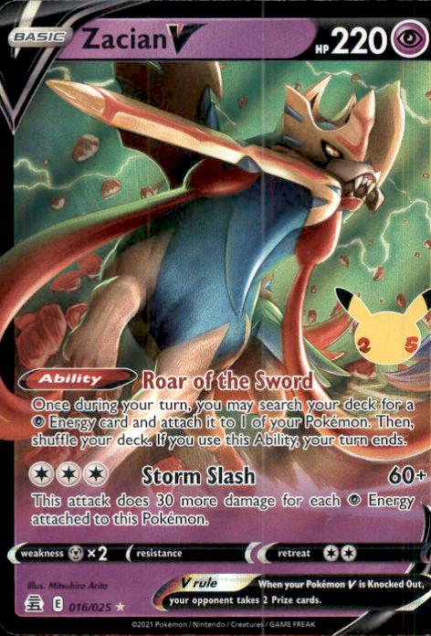 Celebrations- #016/025 Zacian V