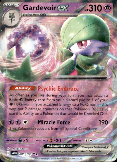 SV01: Scarlet & Violet Base Set- #086/198 Gardevoir ex