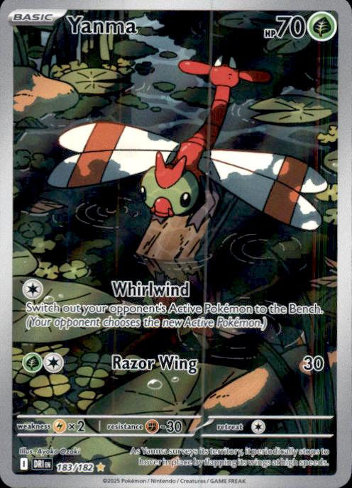 SV10: Destined Rivals- #183/182 Yanma