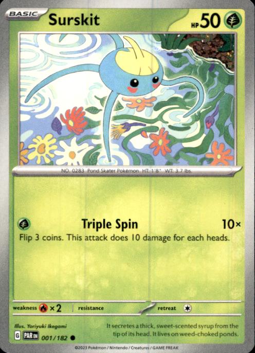 SV04: Paradox Rift- #001/182 Surskit