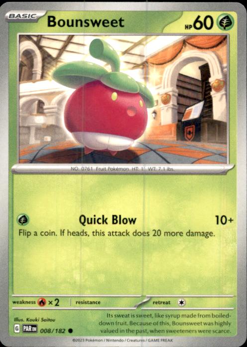 SV04: Paradox Rift- #008/182 Bounsweet