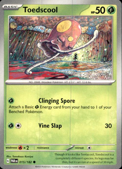 SV04: Paradox Rift- #015/182 Toedscool