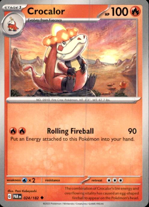 SV04: Paradox Rift- #024/182 Crocalor