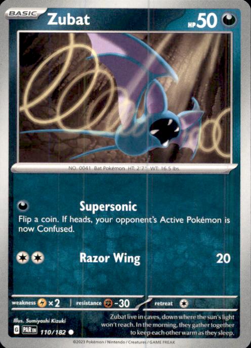 SV04: Paradox Rift- #110/182 Zubat