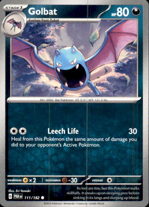 SV04: Paradox Rift- #111/182 Golbat